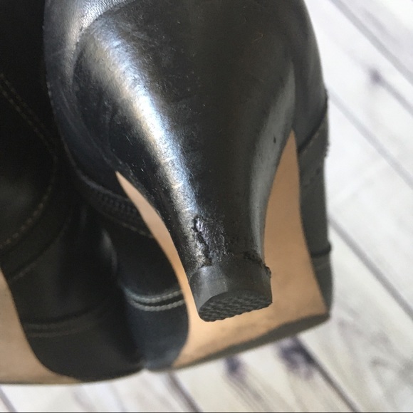 Black Leather Boots - Picture 14 of 16